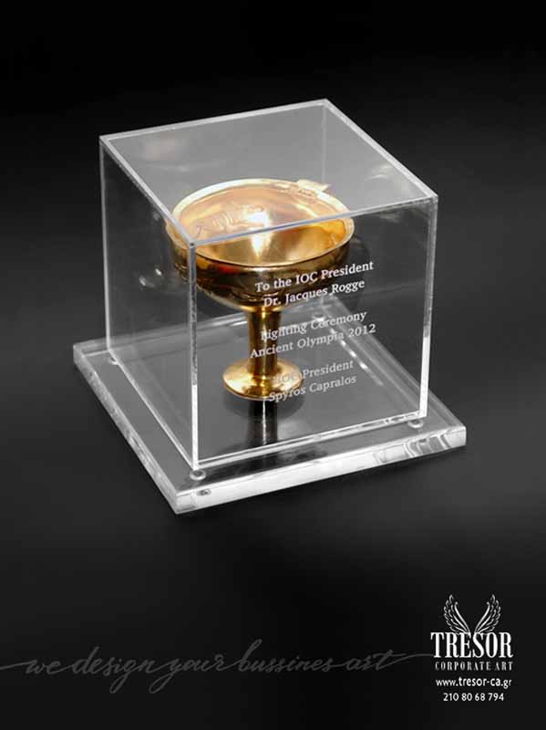 Tresor Corporate Art Αναμνηστικό προσωποποιημένο βραβείο Δώρο από πολλά χρώματα πλεξιγκλάς Plexiglas με χάραξη laser router εκτύπωση UV Βραβεία Εθιμοτυπικά